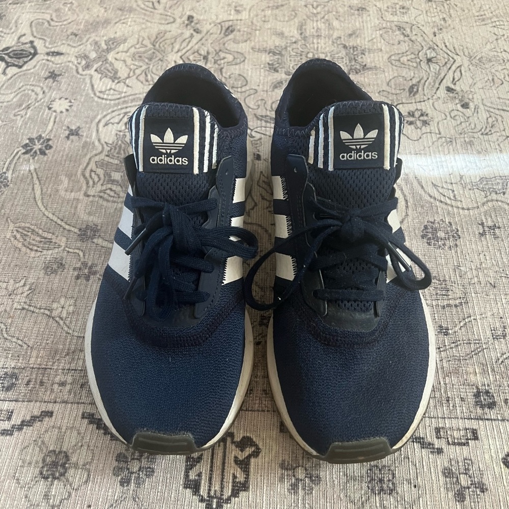Adidas Swift Run  Size 11 Shoes Blue White Low Top Training Sneakers